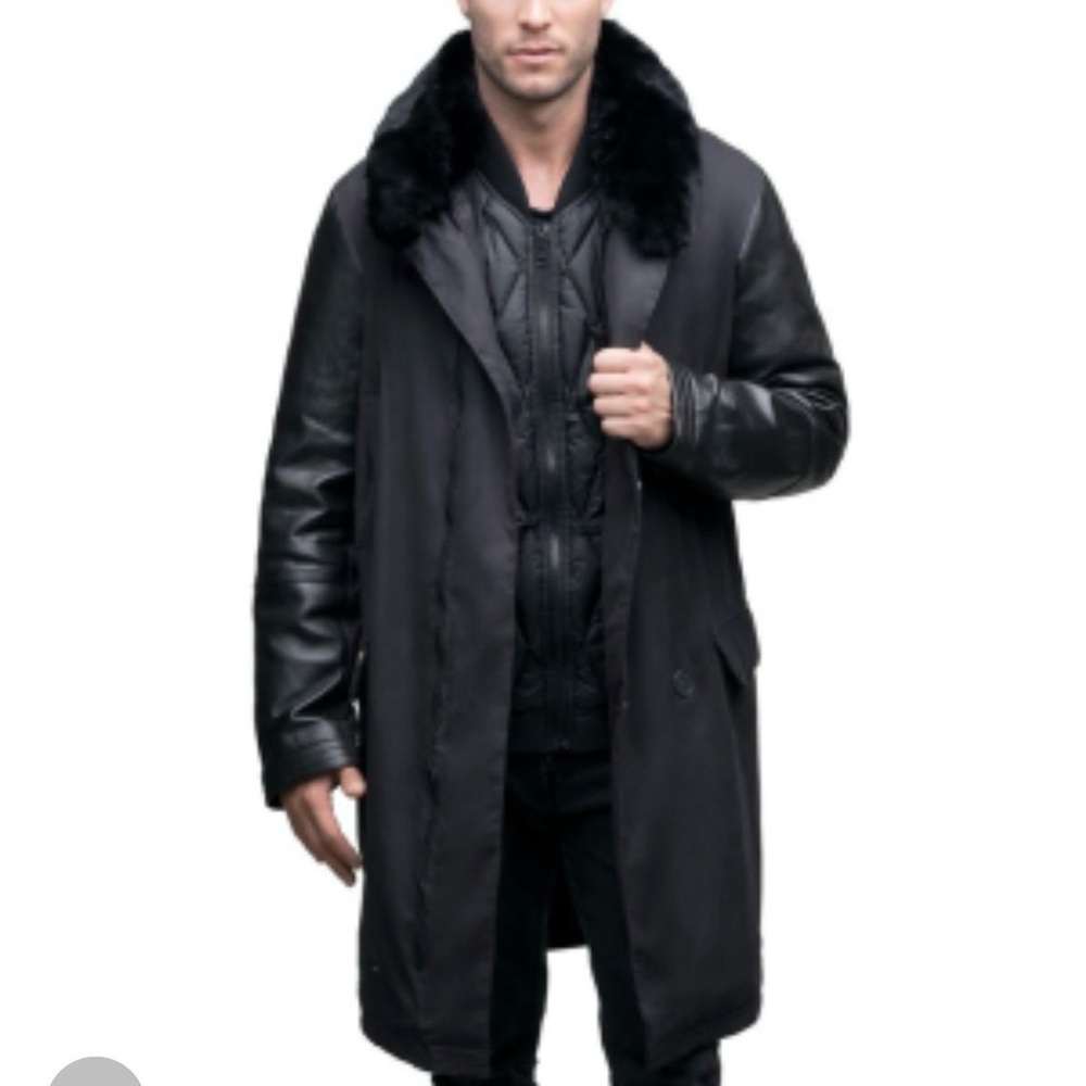 NWT Men's Quinton Shawl Collar Jacket - Black